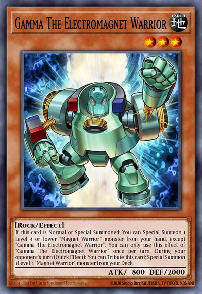 Gamma The Electromagnet Warrior - Maze of Muertos