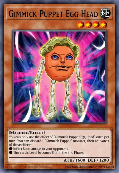 Gimmick Puppet Egg Head - Number Hunters