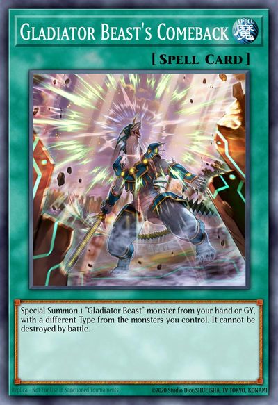 Gladiator Beast's Comeback - 2020 Tin of Lost Memories Mega Pack
