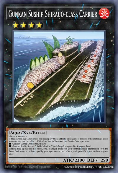Gunkan Suship Shirauo-class Carrier - 2022 Tin of the Pharaoh's Gods