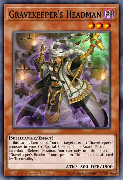 Gravekeeper's Headman - 2019 Gold Sarcophagus Tin Mega Pack