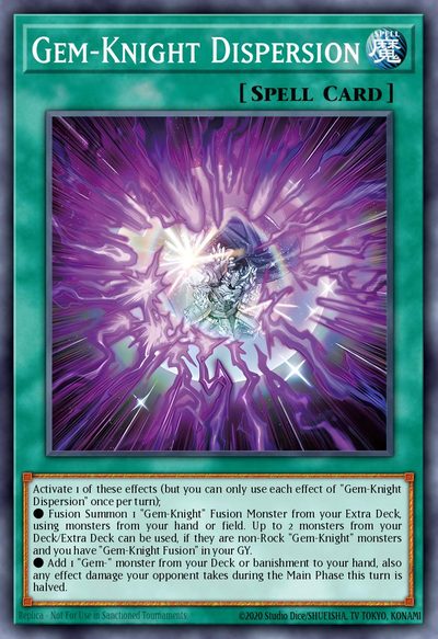Gem-Knight Dispersion - Battles of Legend: Monster Mayhem