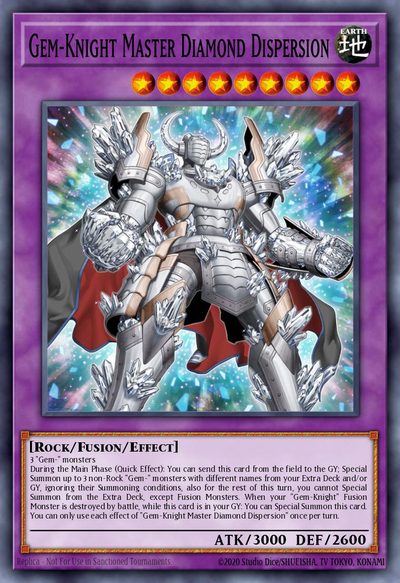 Gem-Knight Master Diamond Dispersion - Battles of Legend: Monster Mayhem