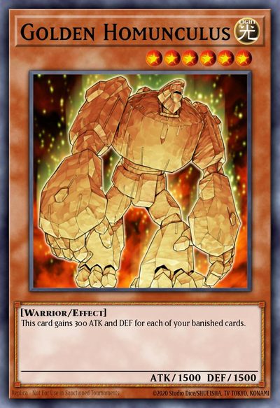 Golden Homunculus - Duel Terminal 6b