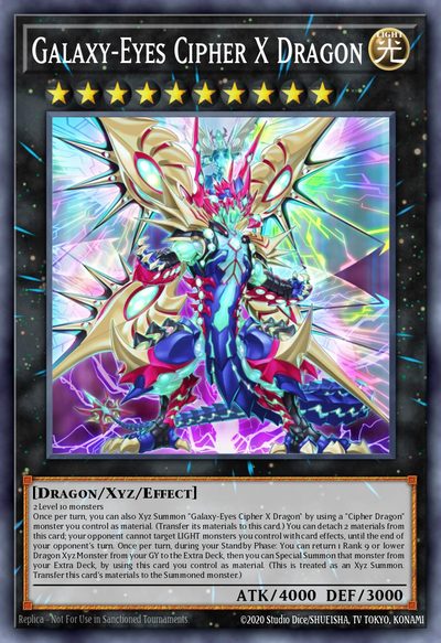 Galaxy-Eyes Cipher X Dragon - Battles of Legend: Glorious Gallery