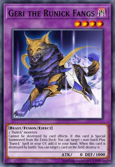 Geri the Runick Fangs - 25th Anniversary Tin: Dueling Heroes Mega Pack