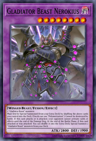 Gladiator Beast Nerokius - 2015 Mega-Tin Mega Pack