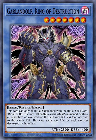 Garlandolf, King of Destruction - Absolute Powerforce