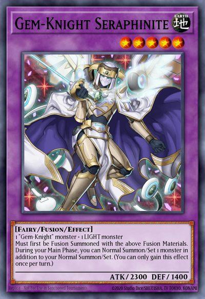 Gem-Knight Seraphinite - Duel Terminal 7b