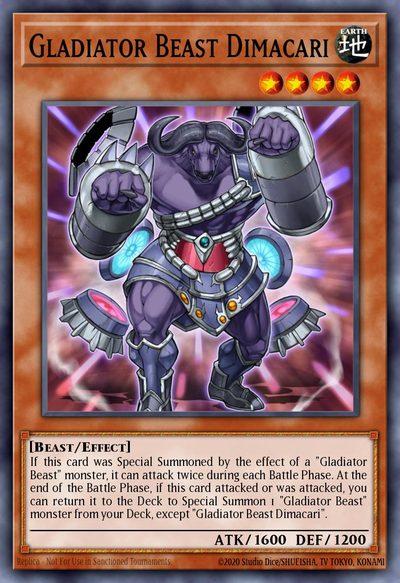 Gladiator Beast Dimacari - Gladiator's Assault