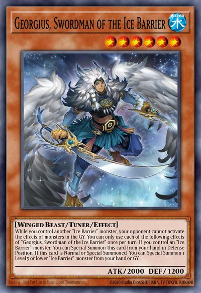 Georgius, Swordman of the Ice Barrier - Battles of Legend: Terminal Revenge