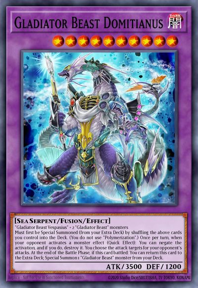 Gladiator Beast Domitianus - 2020 Tin of Lost Memories Mega Pack