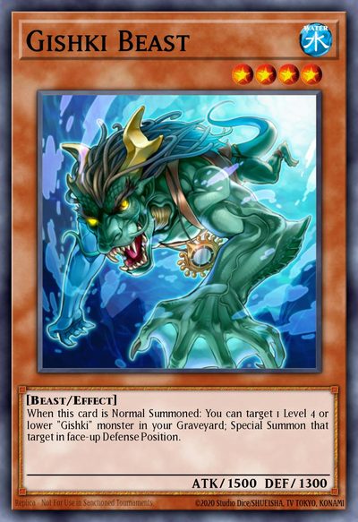 Gishki Beast - Duel Terminal 7b