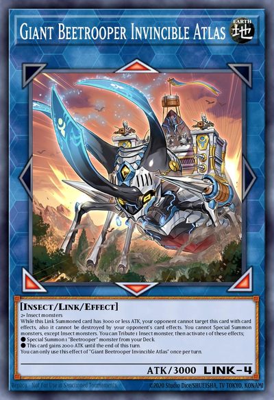 Giant Beetrooper Invincible Atlas - 2022 Tin of the Pharaoh's Gods