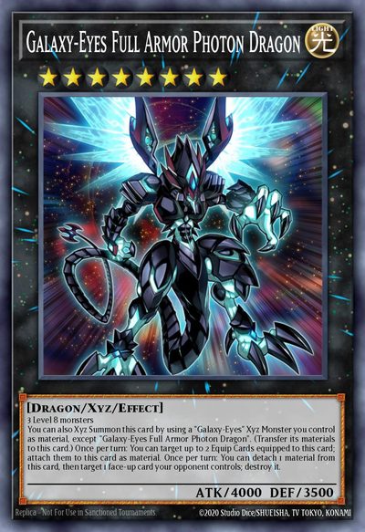 Galaxy-Eyes Full Armor Photon Dragon - 2016 Mega-Tin Mega Pack