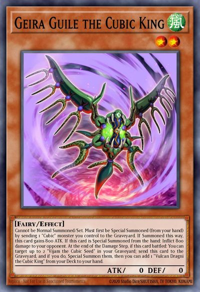 Geira Guile the Cubic King - Yu-Gi-Oh! The Dark Side of Dimensions Movie Pack