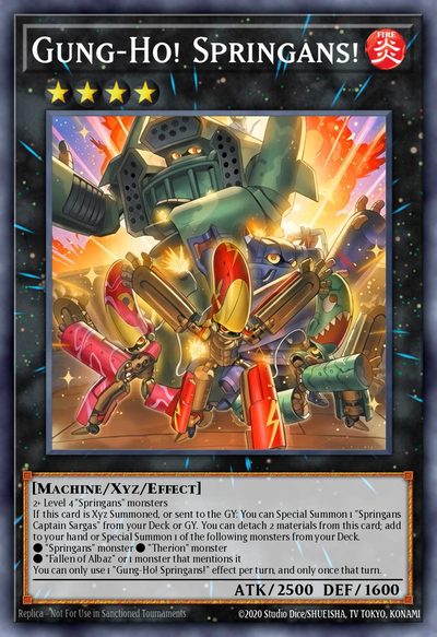 Gung-Ho! Springans! - Burst Protocol
