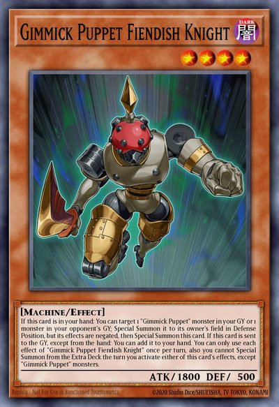 Gimmick Puppet Fiendish Knight - Maze of the Master