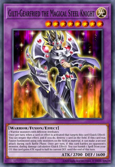 Gilti-Gearfried the Magical Steel Knight - 25th Anniversary Tin: Dueling Mirrors