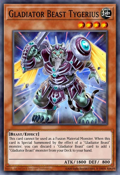 Gladiator Beast Tygerius - Extreme Victory