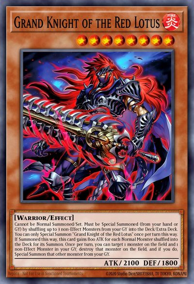 Grand Knight of the Red Lotus - Supreme Darkness