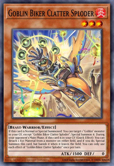 Goblin Biker Clatter Sploder - 2025 Mega-Pack Tin