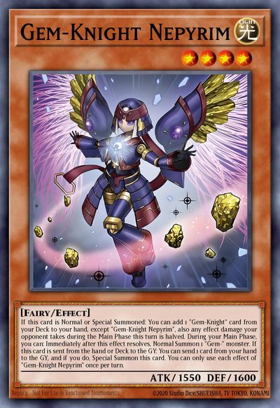 Gem-Knight Nepyrim - Battles of Legend: Monster Mayhem