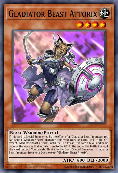 Gladiator Beast Attorix - 2020 Tin of Lost Memories Mega Pack