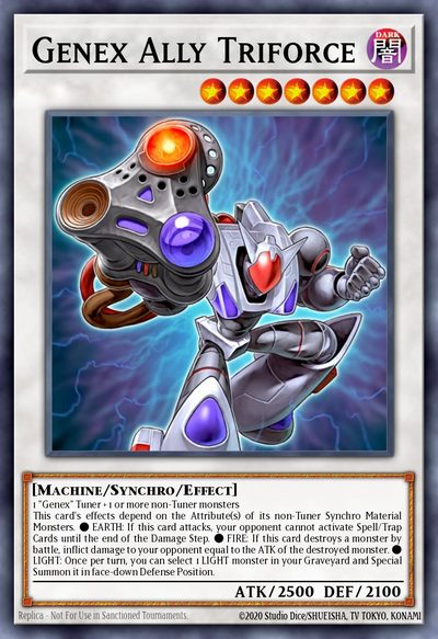 Genex Ally Triforce - Duel Terminal 4