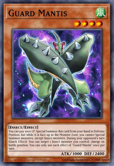 Guard Mantis - Battles of Legend: Monstrous Revenge