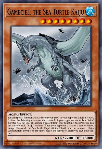 Gameciel, the Sea Turtle Kaiju - 2016 Mega-Tin Mega Pack