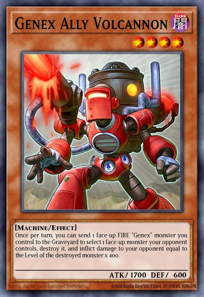 Genex Ally Volcannon - Duel Terminal 4