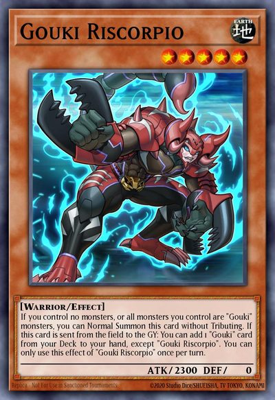 Gouki Riscorpio - 2018 Mega-Tin Mega Pack