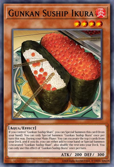 Gunkan Suship Ikura - 2022 Tin of the Pharaoh's Gods