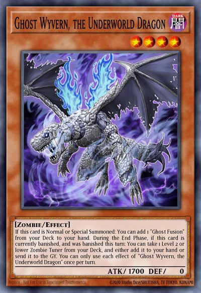Ghost Wyvern, the Underworld Dragon - Battles of Legend: Monstrous Revenge