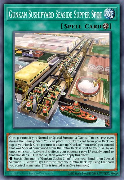 Gunkan Sushipyard Seaside Supper Spot - 2022 Tin of the Pharaoh's Gods