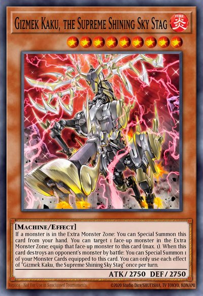 Gizmek Kaku, the Supreme Shining Sky Stag - 2021 Tin of Ancient Battles