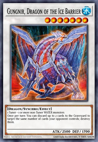 Gungnir, Dragon of the Ice Barrier - Duel Terminal 3