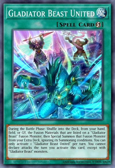 Gladiator Beast United - 2020 Tin of Lost Memories Mega Pack