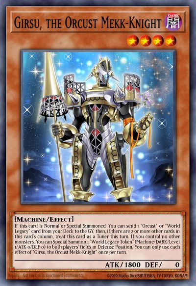 Girsu, the Orcust Mekk-Knight - 2021 Tin of Ancient Battles
