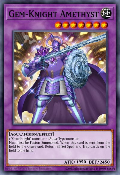 Gem-Knight Amethyst - Battles of Legend: Monster Mayhem