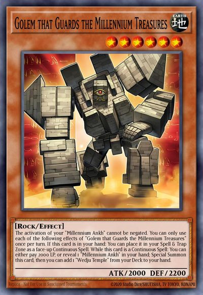 Golem that Guards the Millennium Treasures - 2025 Mega-Pack Tin
