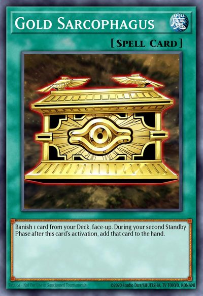 Gold Sarcophagus - 25th Anniversary Rarity Collection II