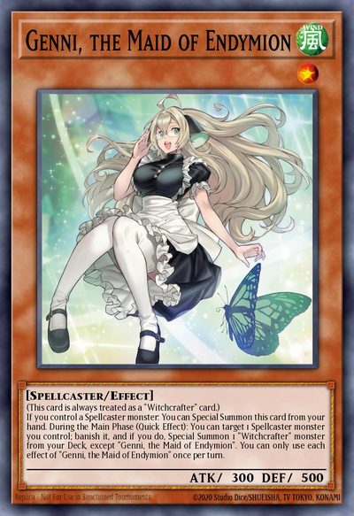 Genni, the Maid of Endymion - Battles of Legend: Glorious Gallery