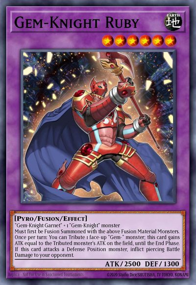 Gem-Knight Ruby - Battles of Legend: Monster Mayhem