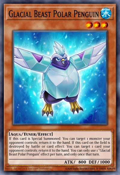 Glacial Beast Polar Penguin - Battles of Legend: Armageddon