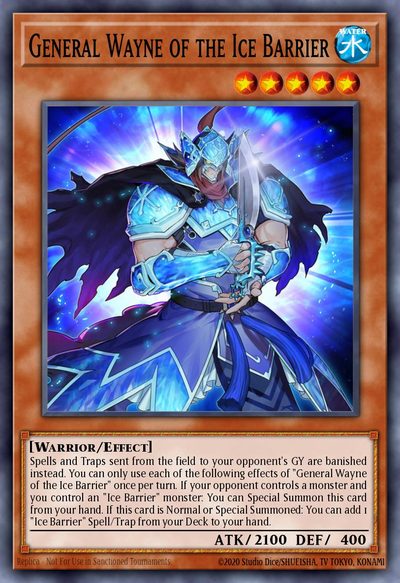 General Wayne of the Ice Barrier - Battles of Legend: Terminal Revenge