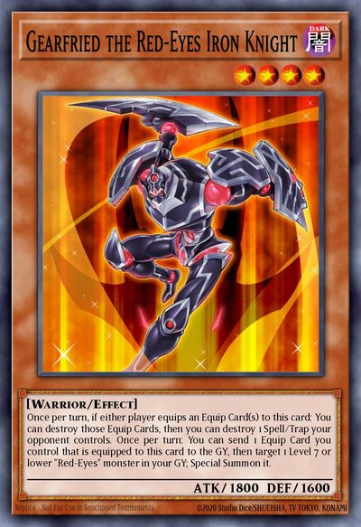 Gearfried the Red-Eyes Iron Knight - Legendary Duelists