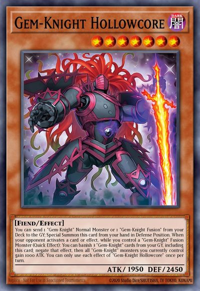 Gem-Knight Hollowcore - Battles of Legend: Monster Mayhem