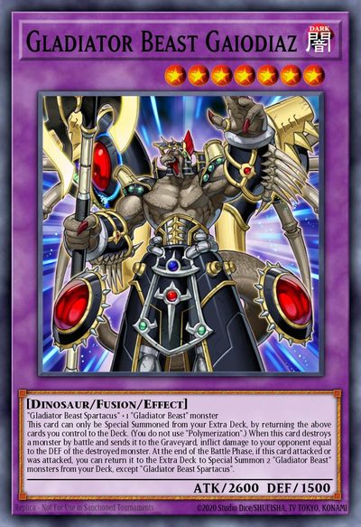 Gladiator Beast Gaiodiaz - Gladiator's Assault